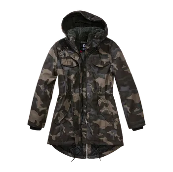 Dámská parka Zimní bunda dámská Brandit Marsh Lake Parka, dark camo - S