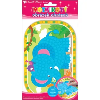 3D puzzle Amos Mozaikový obrázek - slon