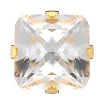 Piercing Studex Náušnice pro piercing Sensitive Cubic Zirkon S748 - zlatá