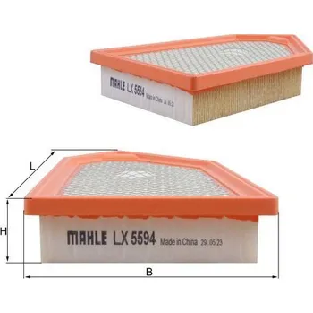 Vzduchový filtr Vzduchový filtr MAHLE LX 5594