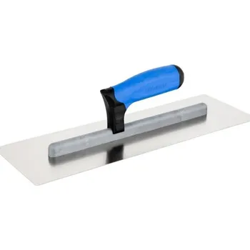 Zednické hladítko FESTA Hladítko nerezové 130x405 hladké, profesionální, dvousl. rukojeť G-11 0490