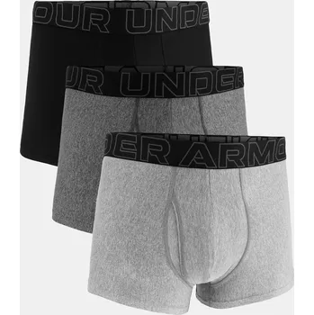 Pánské spodní prádlo Pánské boxerky Under Armour M UA Perf Tech (3ks) 1383882-035 Šedá MD