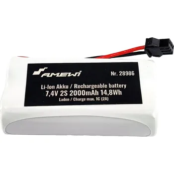 Amewi Trade GmbH Li-Ion baterie 2S 7,4V 2000mAh HBX/SM 3-pin