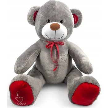 plyšák Plyšák medvídek šedý 190 cm