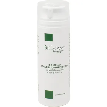 Pleťový krém BiCroma BIO-KRÉM NA CITLIVOU PLEŤ - KUPERÓZA + 24h 150 ml