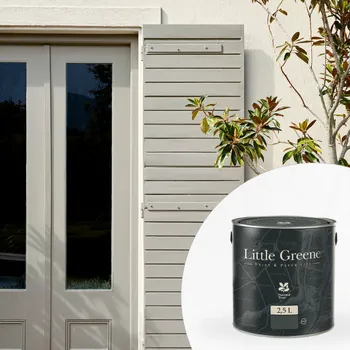 Olej na dřevo Little Greene Barva na dveře a zárubně - Venkovní - Matná - Olej 2,5L - Tom's Oil Eggshell Vyberte odstín:: Rusling (9)