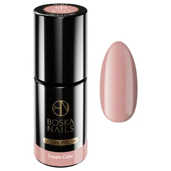 Lak na nehty Gel lak Divine Cream Cake no 317 Boska Nails 6 ml