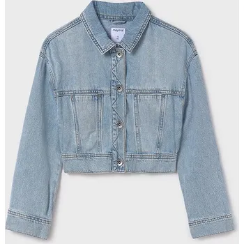 Dívčí bunda Dívčí riflová bunda Mayoral 6405 modrá Rozměr: 162 (16 let)