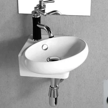 Umyvadlo BESTECO AVANCER 2 Keramické rohové umyvadlo, bílé (TR4518)