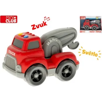 Majjam Mini Club auto odtahovka 16cm volný chod na baterie se světlem a zvukem 18m+