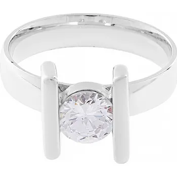 Souprava šperků Nerezový prsten 6779 (velikost 52) - stříbrné barvy