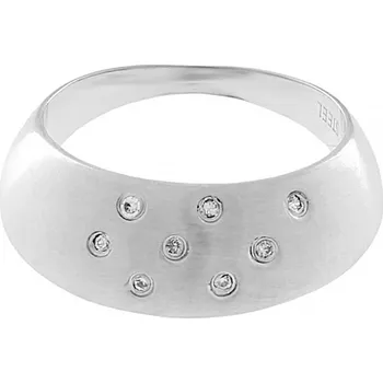 Souprava šperků Nerezový prsten 5061 (velikost 56) - stříbrné barvy