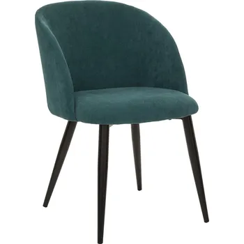 Křeslo Křeslo Celeste modrý manšestr moderní s područkami do obýváku Atmosphera