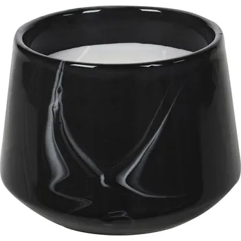 Svíčka Černá vonná svíčka Marble Intesi z parafínu moderní dekorace do obýváku