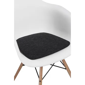 Podsedák Filcový sedák na židli Intesi Arm Chair tmavě šedý 40x39 do jídelny