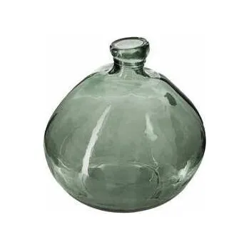 Váza Recyc skleněná váza ZELENÁ