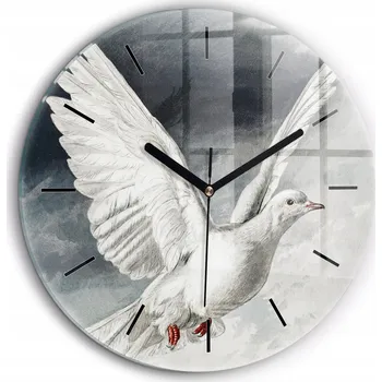 Hodiny Nástěnné hodiny SacroArte šedé 60 cm