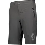 SCOTT Cyklistické kalhoty krátké bez laclu - TRAIL 10 LS/FIT W/PAD JR - šedá 140 cm