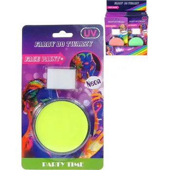 Výtvarná barva Barvy na obličej párty základní / UV neonové 12 barev