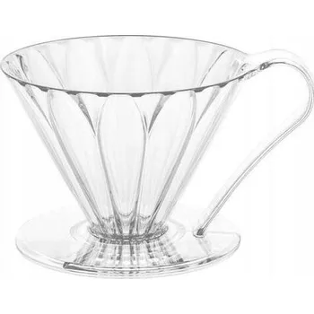 Kávovar CAFEC Drip kávovar Tritan Flower Dripper clear průhledný cup4