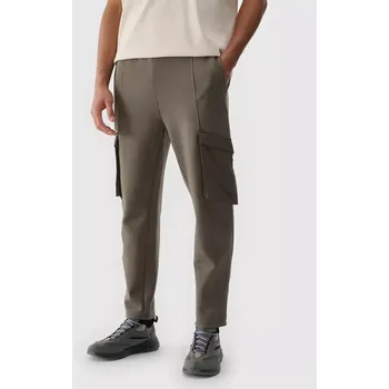 Pánské kalhoty 4F 4FWSS25TTROM0990 DARK BROWN XXXL