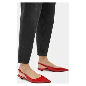 Dámské baleríny Baleríny GINO ROSSI VICI-V1895-105-2 Červená 37