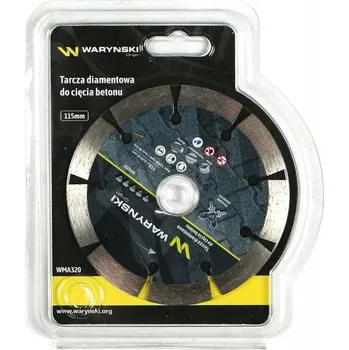 Řezný kotouč Diamantový kotouč na betonu 115x22.23 WARYŃSKI