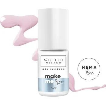 Lak na nehty Mistero Milano - Gel lak - UNDRESS ME BASE COVER LIGHT PINK 7ml