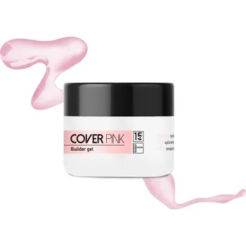 Lak na nehty Mistero Milano - Builder gel - SIMPLE SHAPE GEL COVER PINK 15g