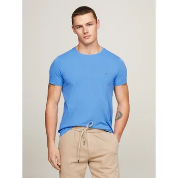 TOMMY HILFIGER STRETCH SLIM FIT TEE Pánské tričko M MW0MW10800C30