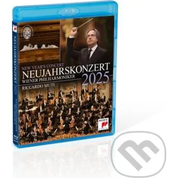 Zahraniční hudba Riccardo Muti & Wiener Philharmoniker: Neujahrskonzert 2025 / New Year'S Concert 2025 / Concert Blu-ray Sony Music Entertainment