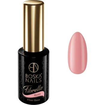 Lak na nehty Fiber Base Fibrello Rosico Boska Nails 10 ml