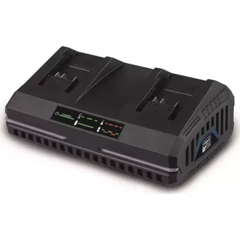 Nabíječka baterií Dvojitá nabíječka 4,5 A SDBC4.5A - 20 V IXES Scheppach