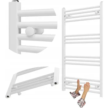 Radiátor Koupelnový radiátor vodní Granitan 463 W 600 x 1000 mm bílý