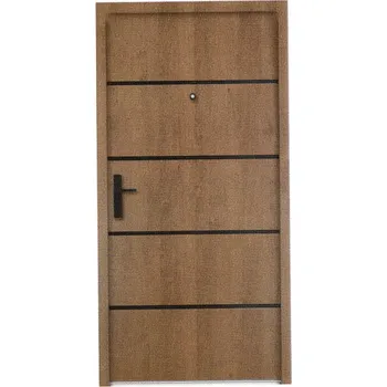 Dveřní kování Hahn-Türke Bytové dveře T68RC3 - M22 Barva: Antracit, Směr otevírání: Pravé, Ven, Celkové rozměry: 880x2050mm