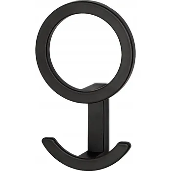 Věšák Háček na hmoždinky Mavö černý