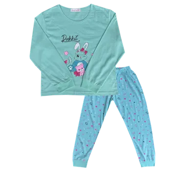 Dívčí oblečení n-feel Dívčí pyžamo dlouhý rukáv - Valerle Dream D1 Barva: Tyrkysová, Velikost: 4.let (vel. 98/104)