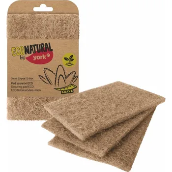 Houbička YORK ECO drsná houbička 3 ks
