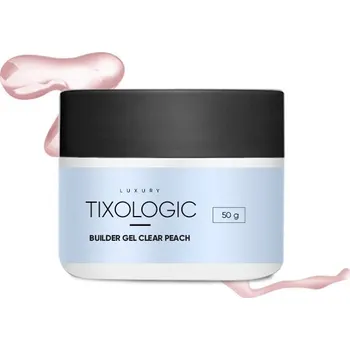 Umělé nehty Mistero Milano - Builder gel - TIXOLOGIC CLEAR PEACH 50g