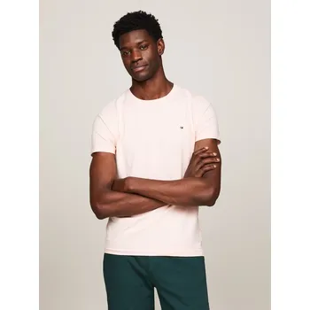 Pánské tričko TOMMY HILFIGER STRETCH SLIM FIT TEE Pánské tričko L MW0MW10800TJS