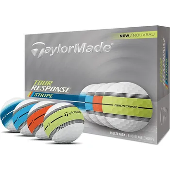 Golfový míček Taylor Made TaylorMade TOUR RESPONSE STRIPE 2025 Golfové míčky MULTI
