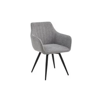 ŽIDLE BALLO BREGO RÁM ČERNÁ / ŠEDÁ 07