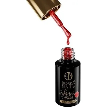 Lak na nehty Gel lak Mood Rain no 438 Boska Nails 6 ml