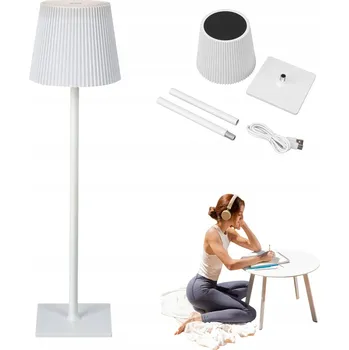 Lampička LAMPA STOŁOWA LED BEZDRÁTOVÁ DOTYKOVÁ STOLNÍ LAMPA NOČNÍ LAMPA USB
