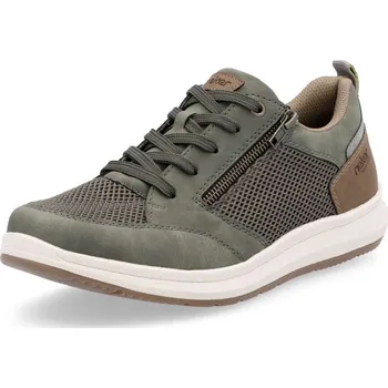 Pánské polobotky Pánské polobotky RIEKER 16901-54 zelená S5 41