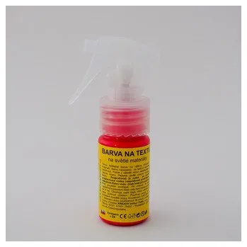 Výtvarná barva ARTEMISS Barva na textil ve spreji 30g, bílá