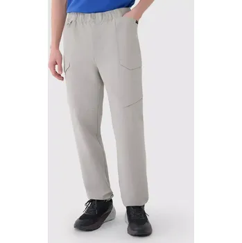 Pánské kalhoty Pánské kalhoty 4F 4FWSS25TTROM0998 WARM LIGHT GREY XXL