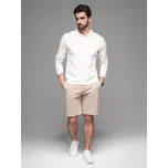 Pánské kraťasy OMBRE OM-SRCS-0168 BEIGE XL