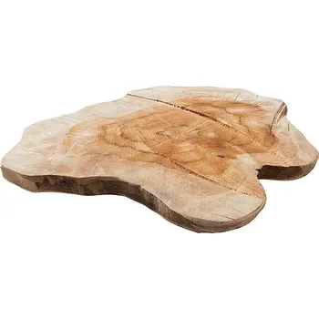 Kuchyňské prkénko Prkénko z kmene, teak, ø 35 cm 25026762