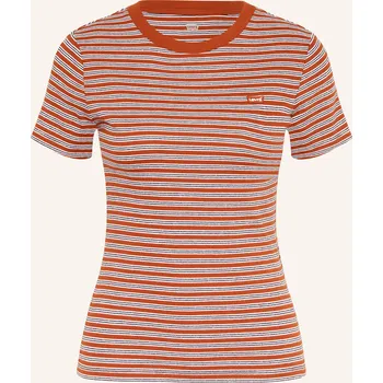 Levi's® Dámské Tričko, tmavě oranžová / černá / bílá, 40